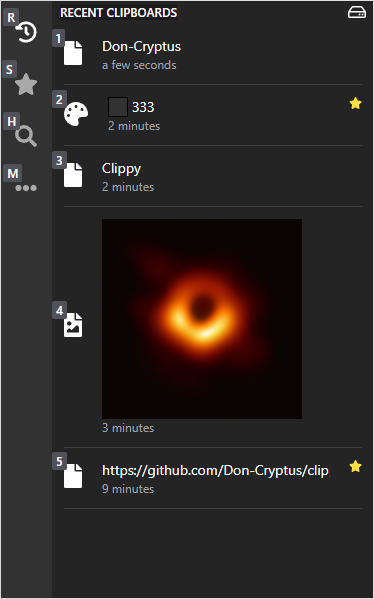 Clippy App Screenshot